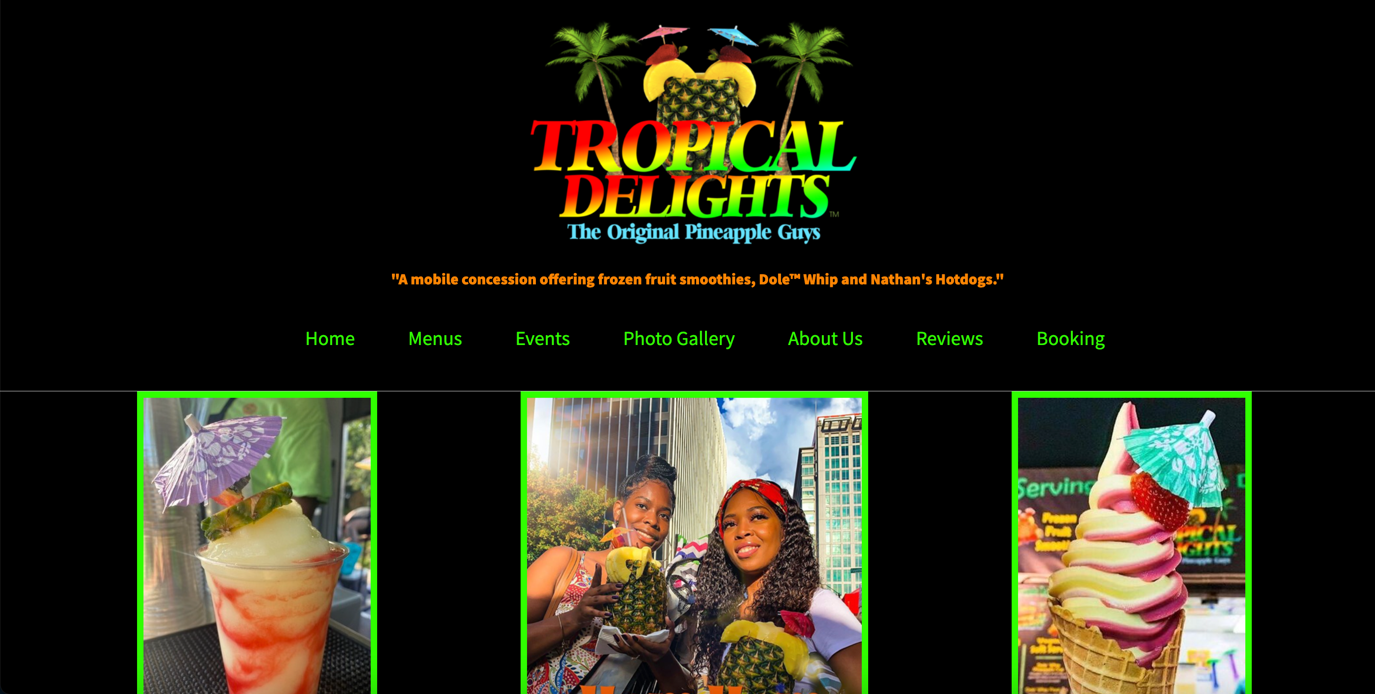 Tropical Delights Smoothies